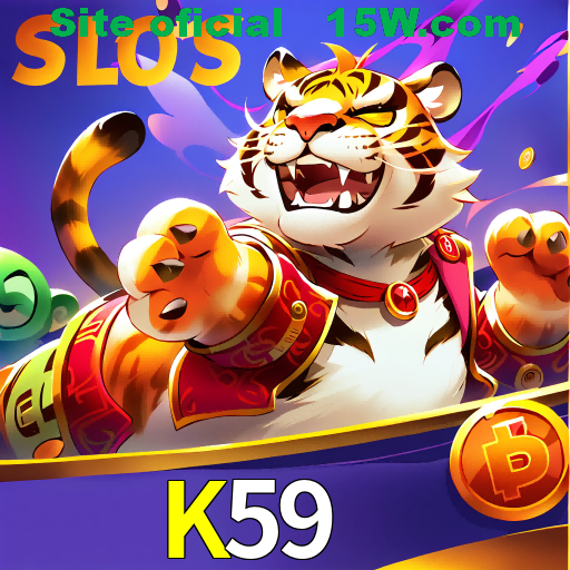 Imagem promocional da K59 mostrando a plataforma e suas vantagens